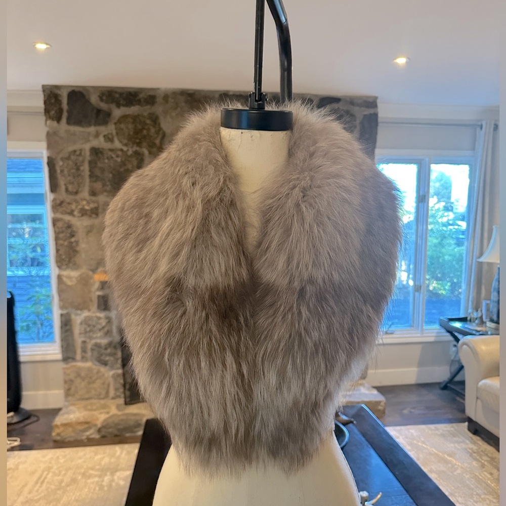 Real fox fur custom made